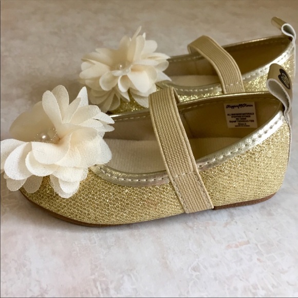 Stepping Stones Other - Stepping Stones Baby Flower Mary Janes